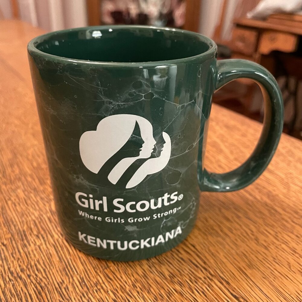 Girl Scouts, Where Girls Grow Stronger: Kentuckiana Coffee Cup Mug by Linyi